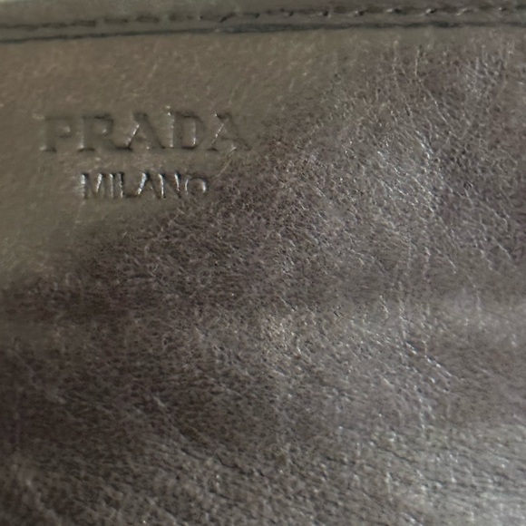 Authentic PRADA Calf Hair Leopard Print Continental Flap Wallet - Picture 8 of 11